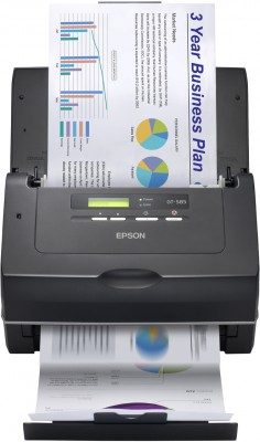 Epson GT-S85 Hochleistungs-A4-Dokumentenscanner mit Blatteinzug, 600 DPI, automatischer Dokumenteneinzug (ADF) und 80 Seiten pro Minute, ideal für große Arbeitsmengen