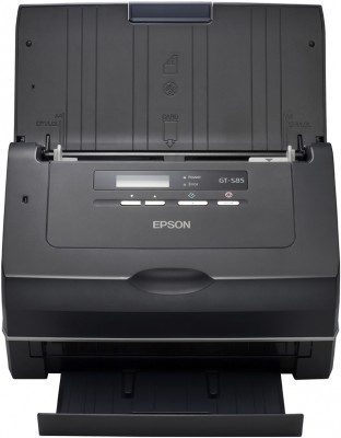 Epson GT-S85 Hochleistungs-A4-Dokumentenscanner mit Blatteinzug, 600 DPI, automatischer Dokumenteneinzug (ADF) und 80 Seiten pro Minute, ideal für große Arbeitsmengen