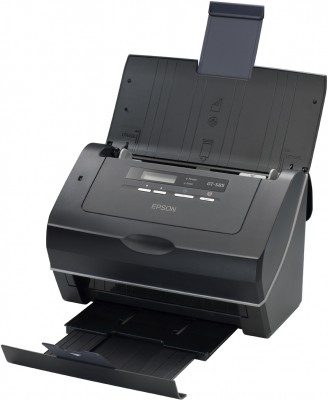 Epson GT-S85 Hochleistungs-A4-Dokumentenscanner mit Blatteinzug, 600 DPI, automatischer Dokumenteneinzug (ADF) und 80 Seiten pro Minute, ideal für große Arbeitsmengen