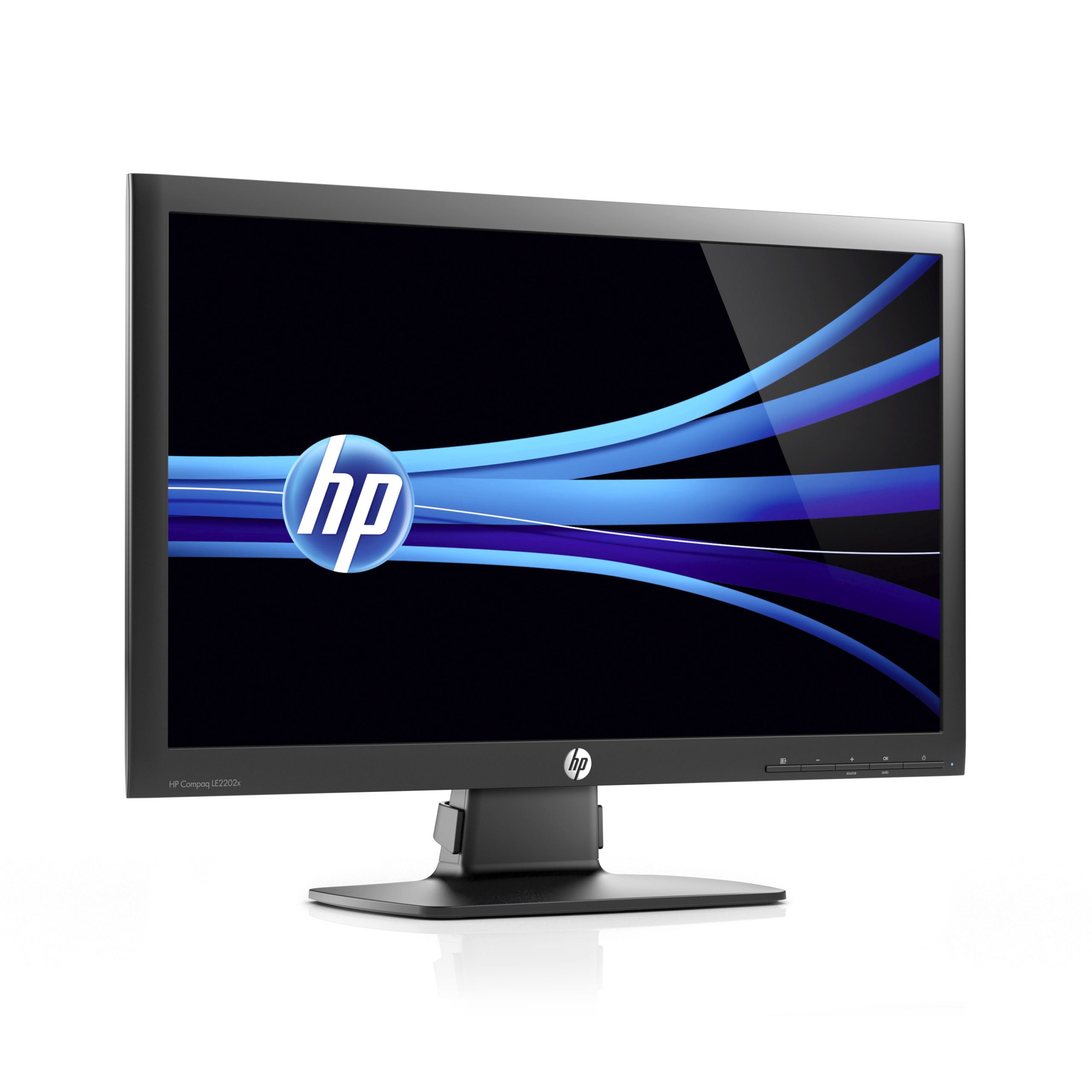 HP Compaq LE2202x Monitor LCD 22″ 1920x1080 Pixel FullHD 16:9 Tempo di risposta 5ms Contrasto 1000:1 Luminosità 250 cd/m²