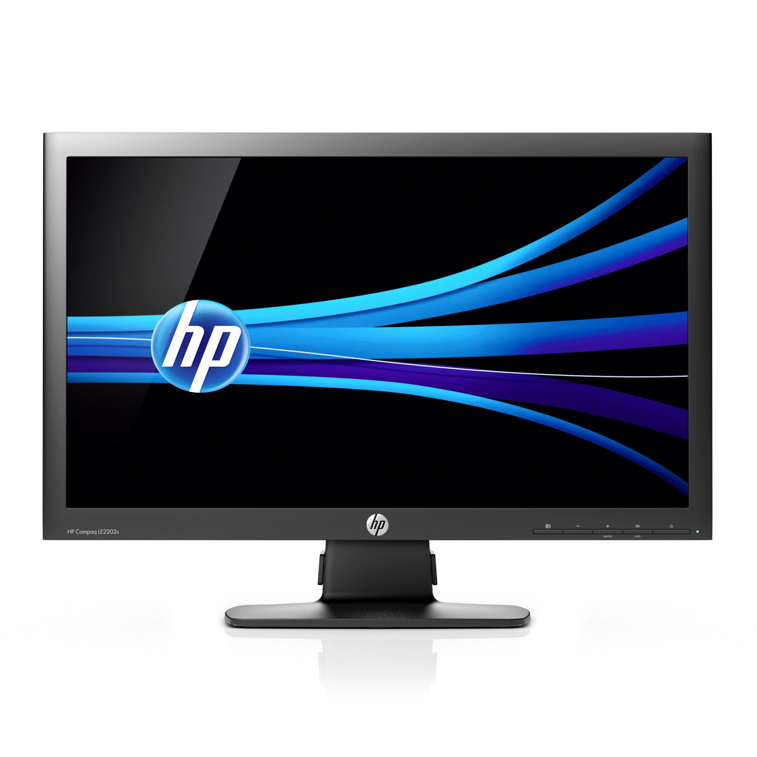 HP Compaq LE2202x Monitor LCD 22″ 1920x1080 Pixel FullHD 16:9 Tempo di risposta 5ms Contrasto 1000:1 Luminosità 250 cd/m²