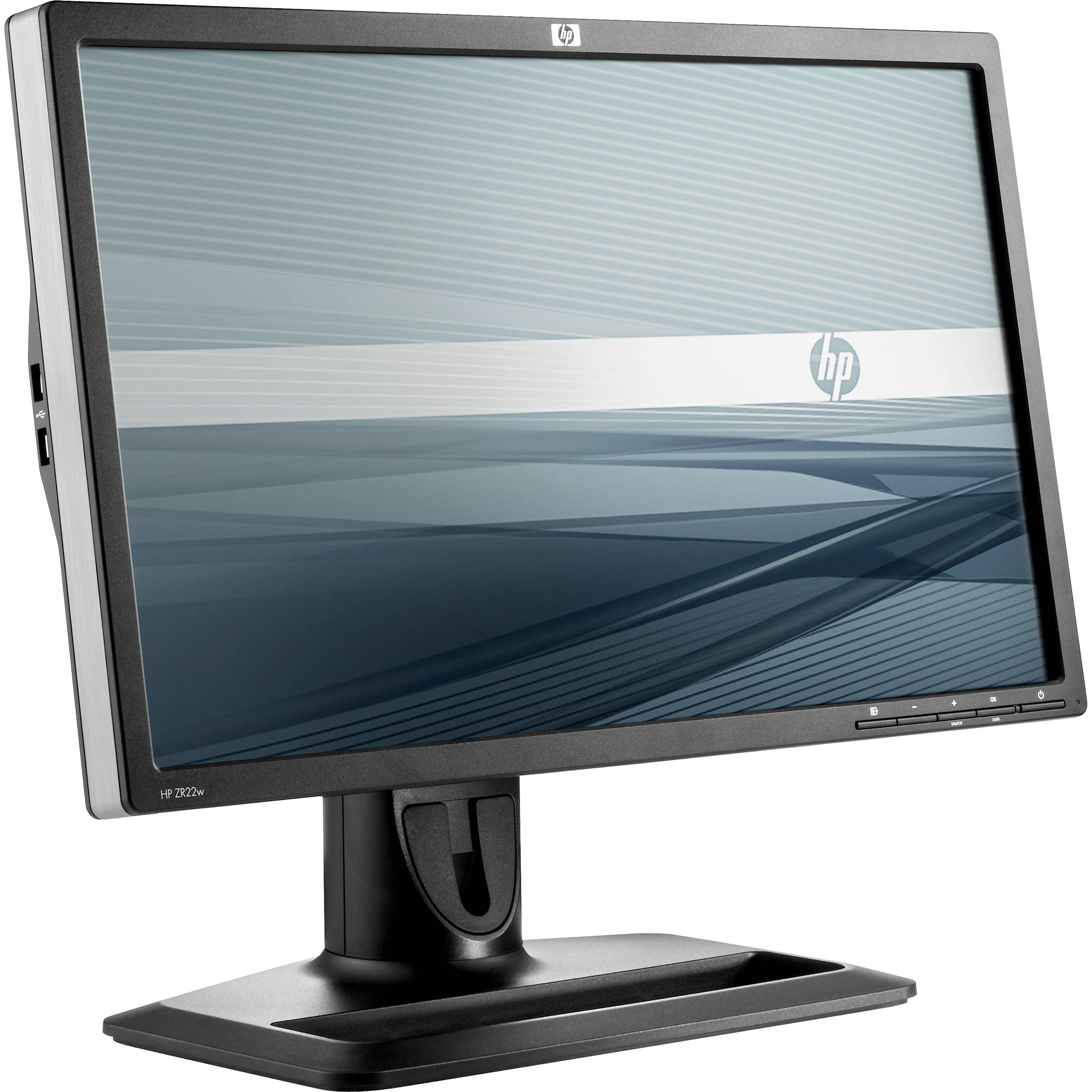 HP zr22w-Monitor, 22-Zoll-Display, IPS, 8 MS 60 MS, Full HD, 1000:1, VGA, DVI, DP