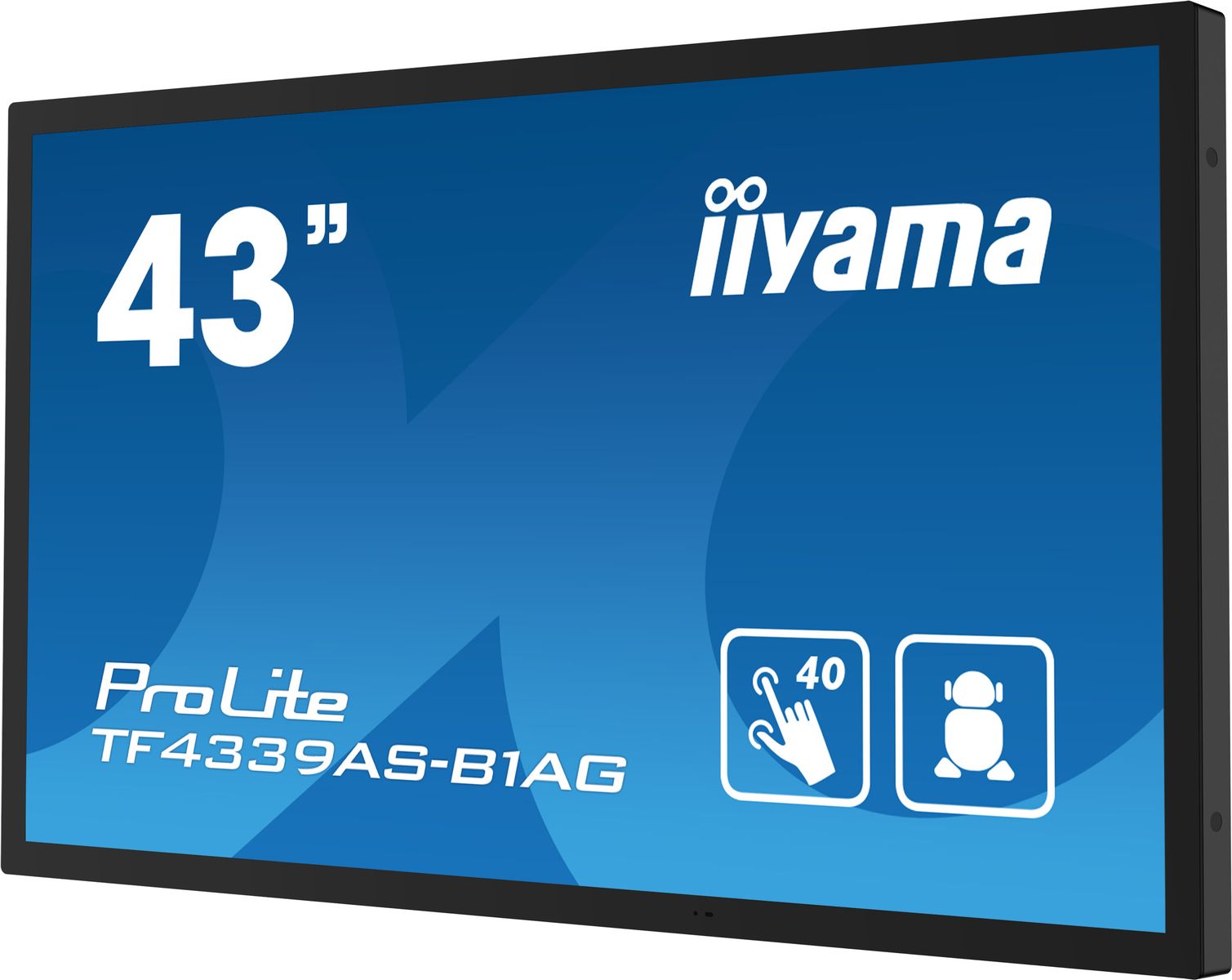 IIYAMA 43 Bonded PCAP Anti-glare Bezel Free