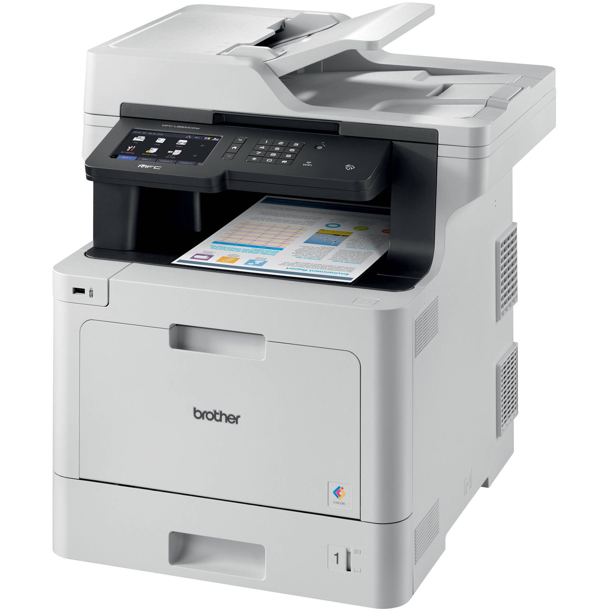 Brother MFC-L8900CDW WIFI color laser multifunction printer 