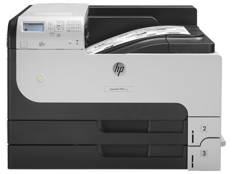 HP Laserjet Enterprise 700 M712dn A3 printer - black and white printer 41 ppm - A3 Duplex Network