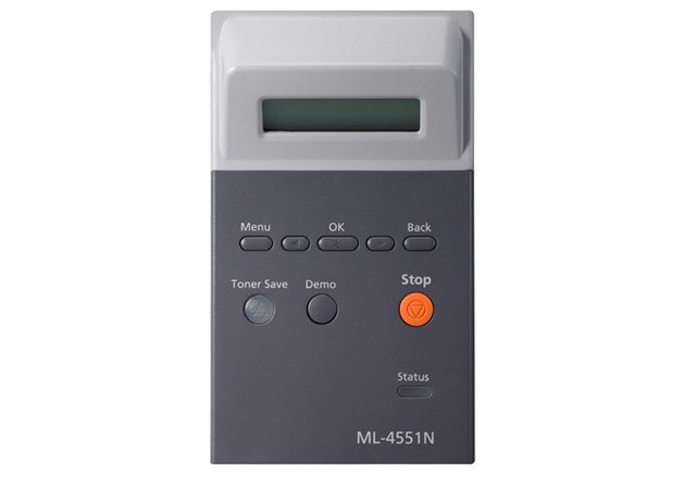 Samsung ML-4551NDR A4-Monochrom-Laserdrucker 1200 x 1200 DPI 43 Seiten pro Minute Duplex Automatisches Duplex-Netzwerk