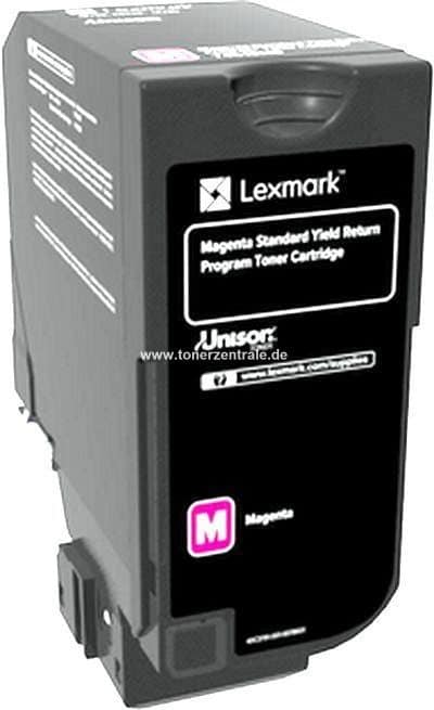 Original Lexmark 75B20M0 Toner magenta