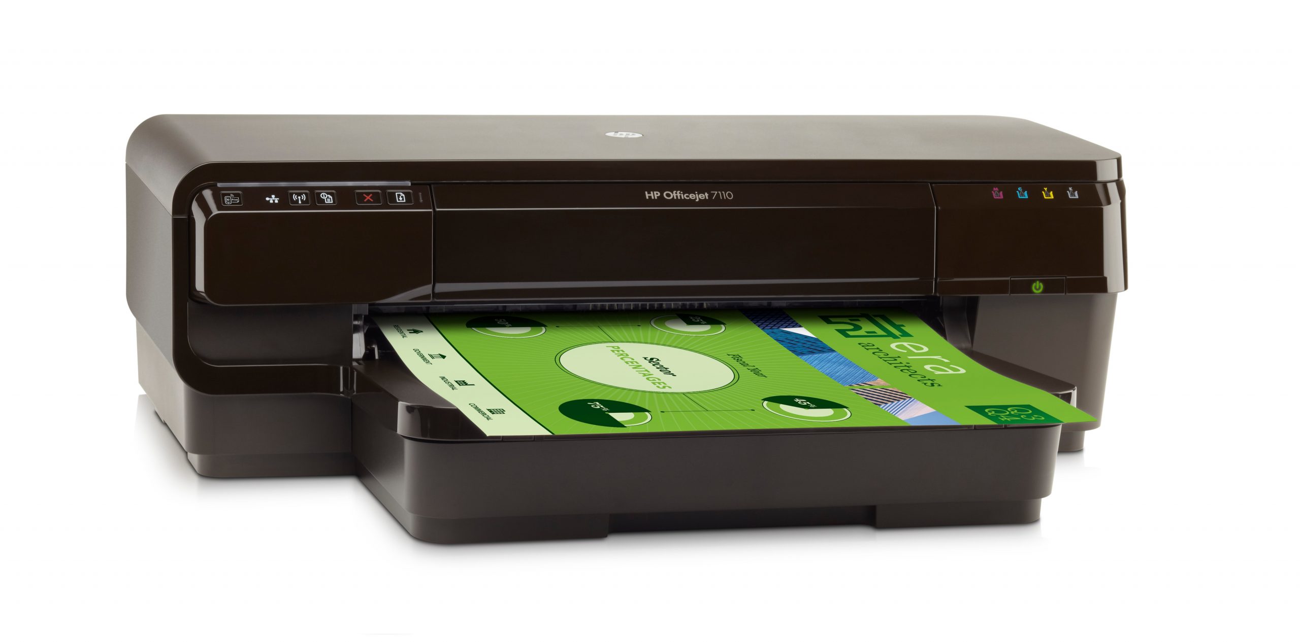 HP Officejet 7110 stampante a getto d'inchiostro a colori 4800 x 1200 DPI A3 Wi-Fi 32ppm Rete