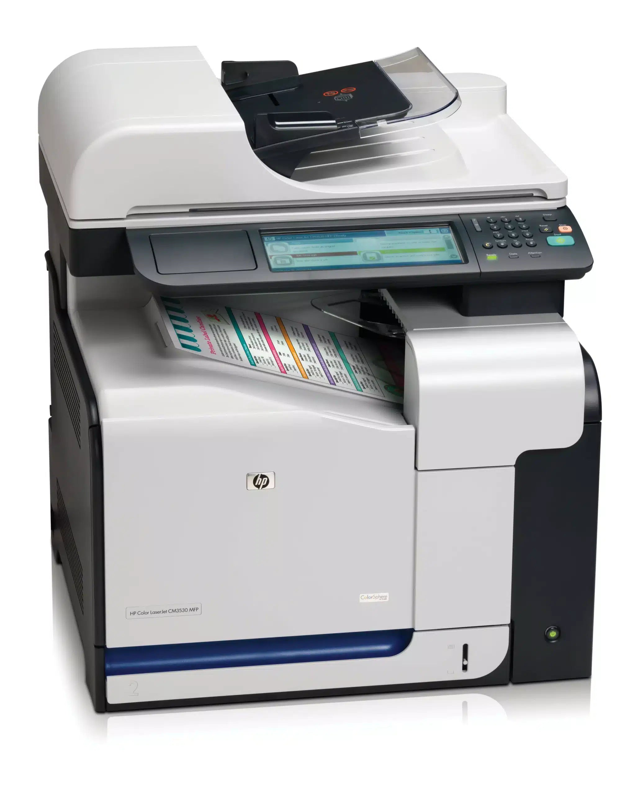 Cm3530 Multifunzione HP Ricondizionata HP Color LaserJet CM3530 Laser a colori ...