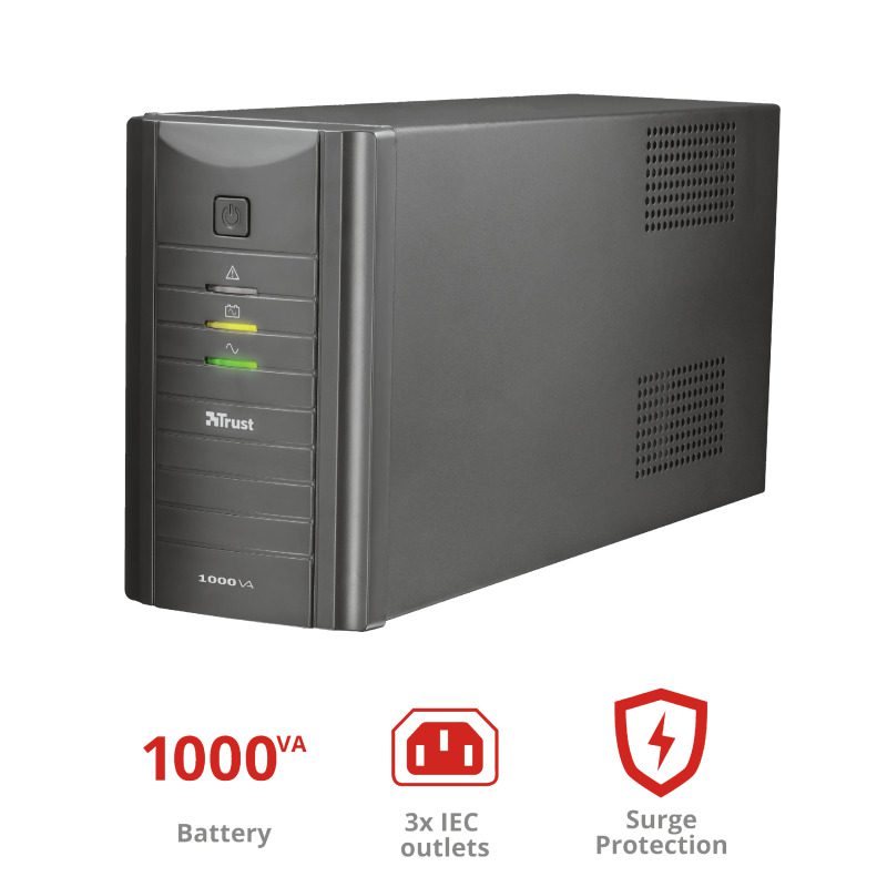 Trust Oxxtron 1000VA UPS Gruppo di continuità 1000VA