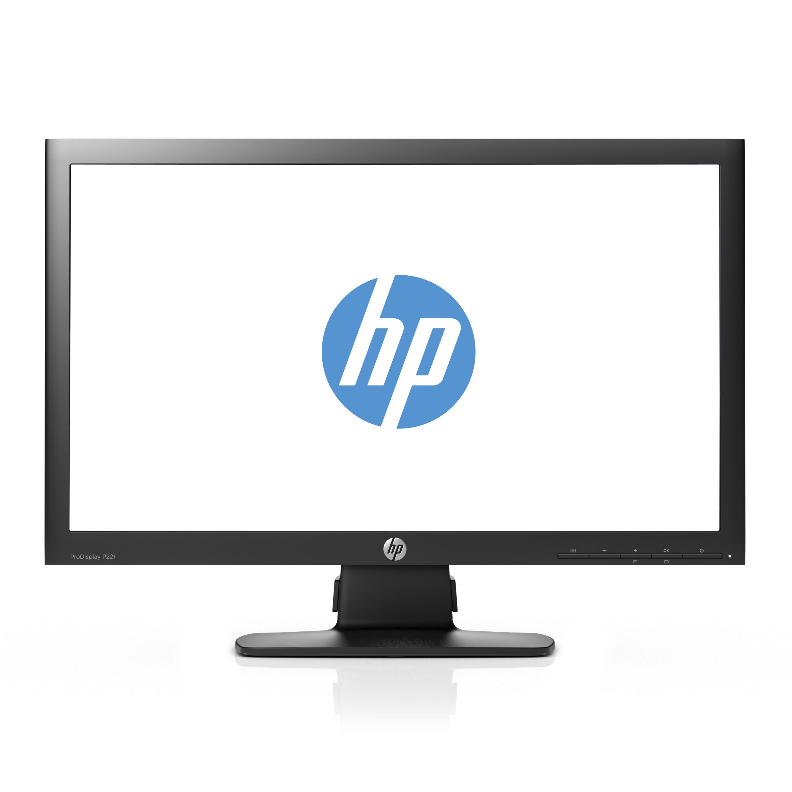 HP ProDisplay P221 LED-Monitor 21,5 Zoll, 1920 x 1080 Pixel, FullHD 16:9, Kontrast 1000:1, Helligkeit 250 cd/m², Reaktionszeit 5 ms