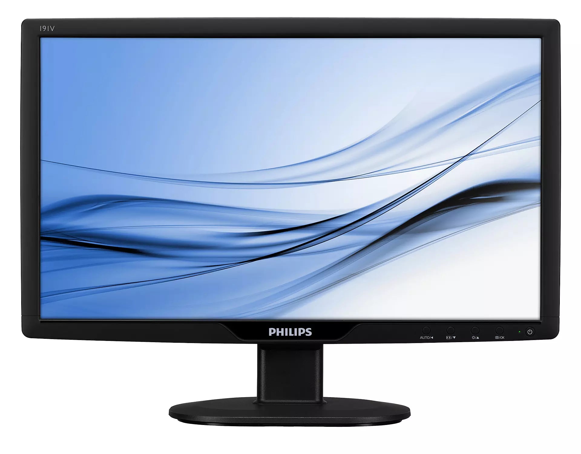 Philips 191V2 19-Zoll-TFT-LCD-Monitor 1920 x 1080 Pixel FullHD 16:9 Helligkeit 250 cd/m2 Kontrast 1000:1 Reaktionszeit 5 ms