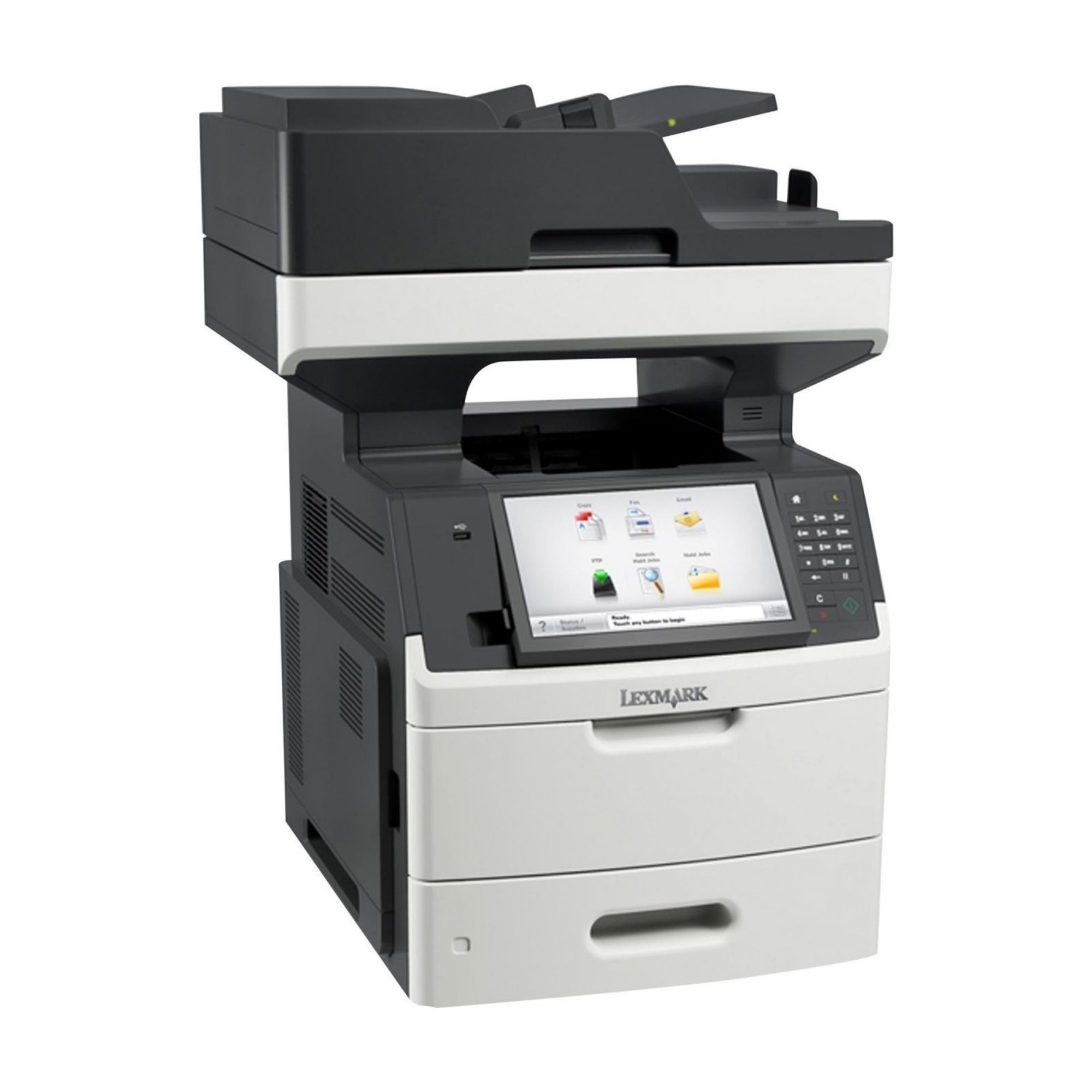 Lexmark MX711DE ricondizionata — vista frontale