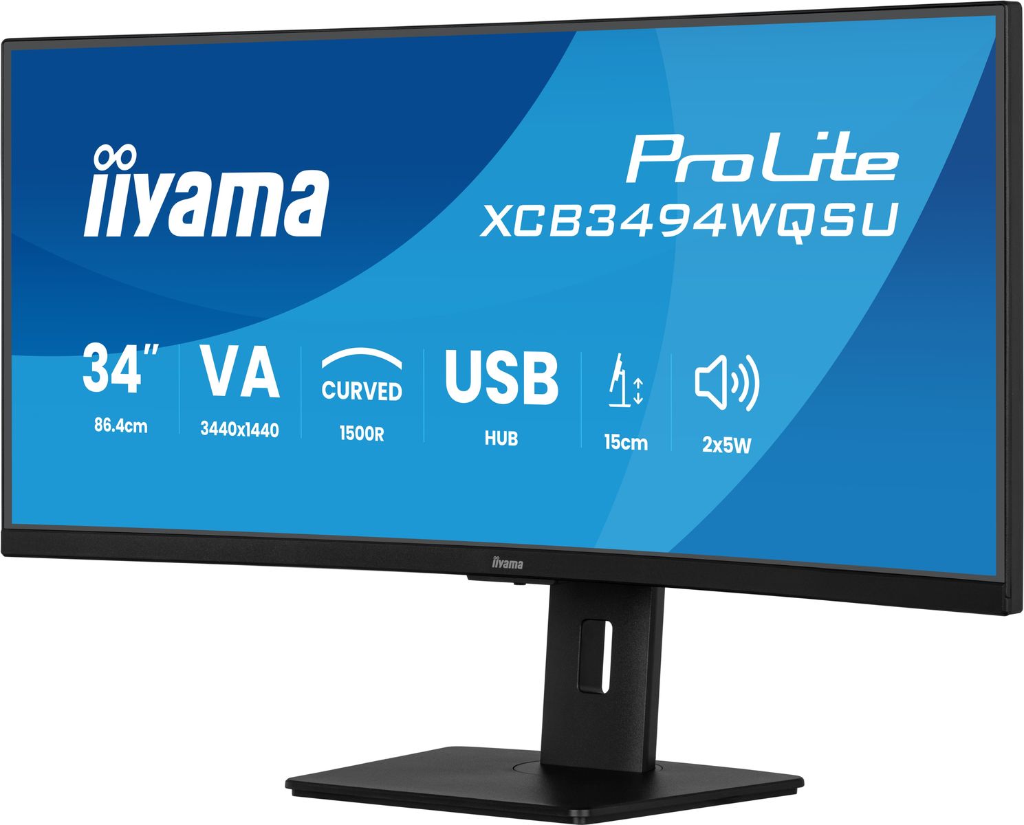 IIYAMA 34 UW CURVED VA 3440X1440 120HZ