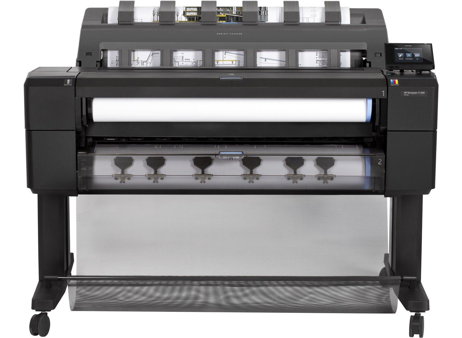 HP Designjet t1500 PostScript ePrinter con 914 mm di larghezza di stampa plotter cr357a