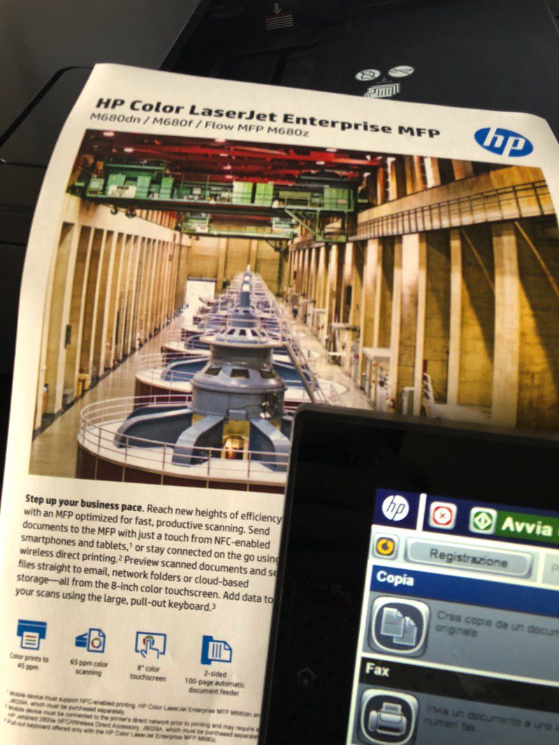 HP Color LaserJet Enterprise Flow MFP M680z NEW BOX