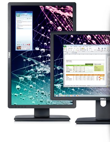 DELL Professional P2213 LED-LCD-Monitor, 22 Zoll, 1680 x 1050 Pixel, Kontrast 1000:1, Helligkeit 250 cd/m², Reaktionszeit 5 ms, USB, DVI, VGA, DisplayPort
