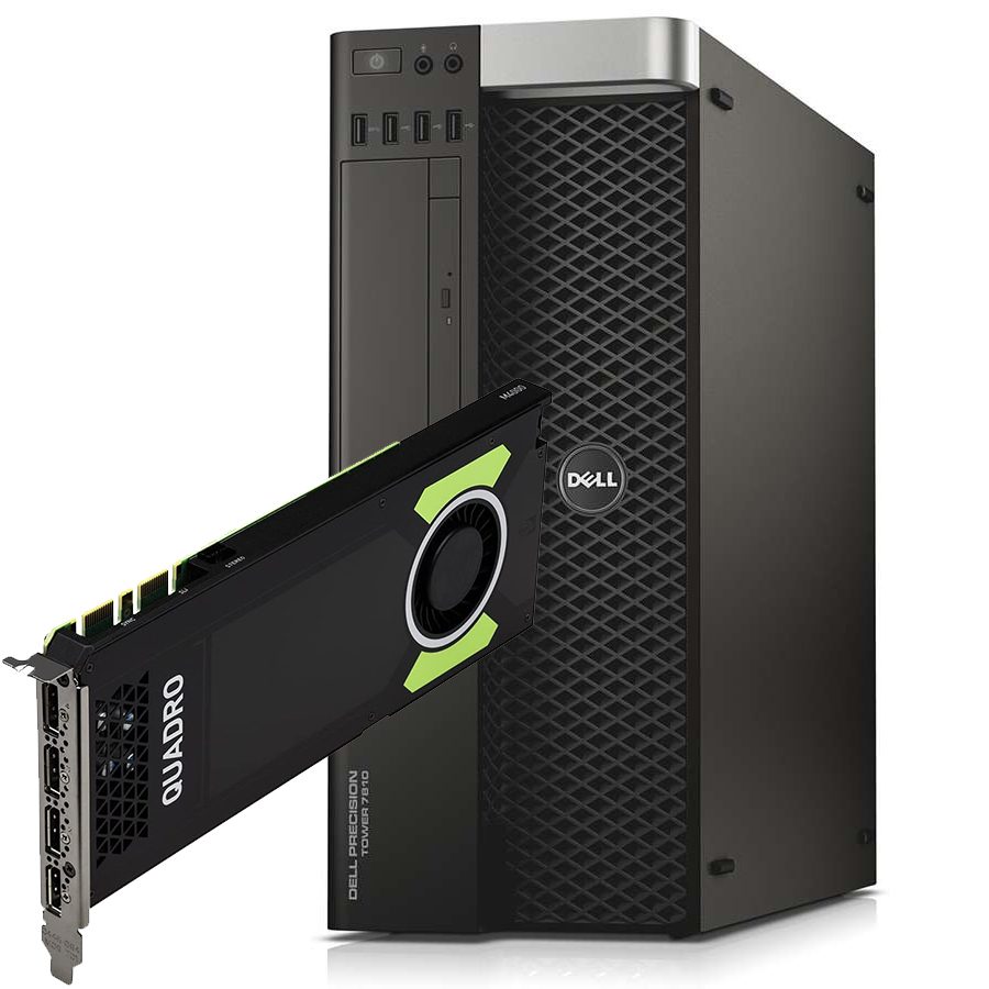 DELL Precision Tower 7810 + Quadro M4000