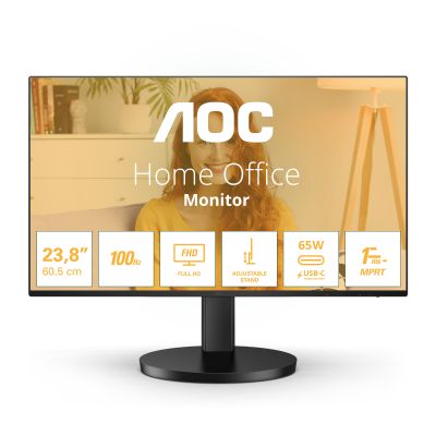 AOC 23,8 IPS 1920X1080 REG IN ALTEZZA HDMI USB