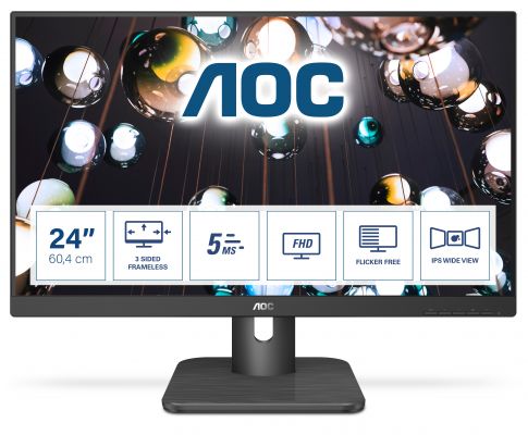 AOC 23,8 16:9 1920X1080 60HZ VGA HDMI DISPLAYPORT