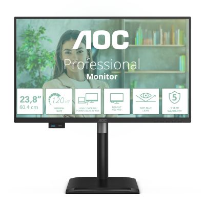 AOC 23,8 16:9 IPS WLED 1920X1080 120HZ 5Y WARRANTY