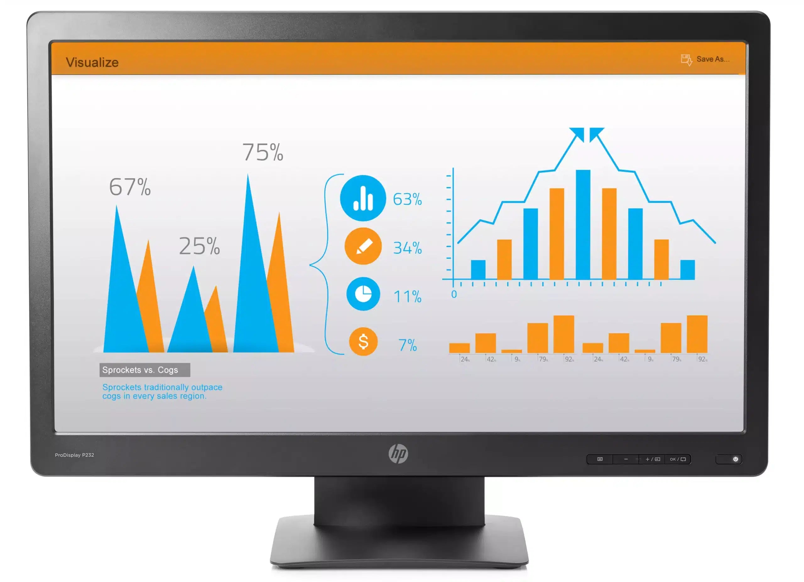 HP ProDisplay P232