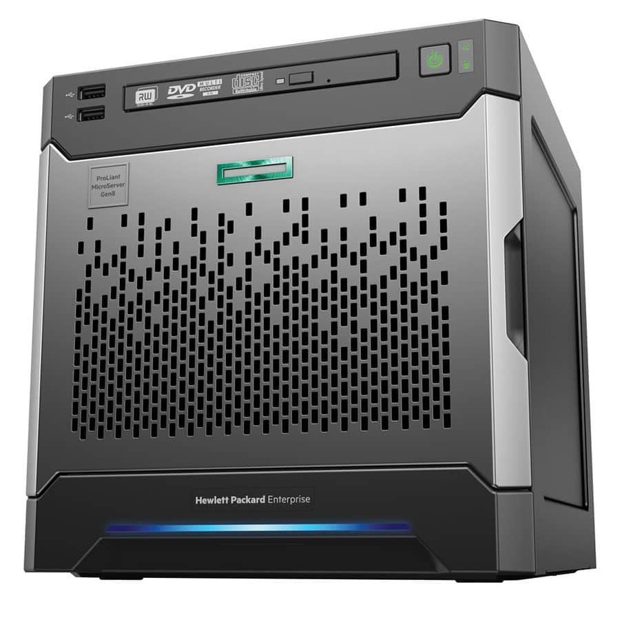 HP ProLiant MicroServer Gen10 Plus v2 Server - Intel Pentium Gold G640 HP ProLiant MicroServer Gen10 Plus v2 Server - Intel Pentium Gold G640