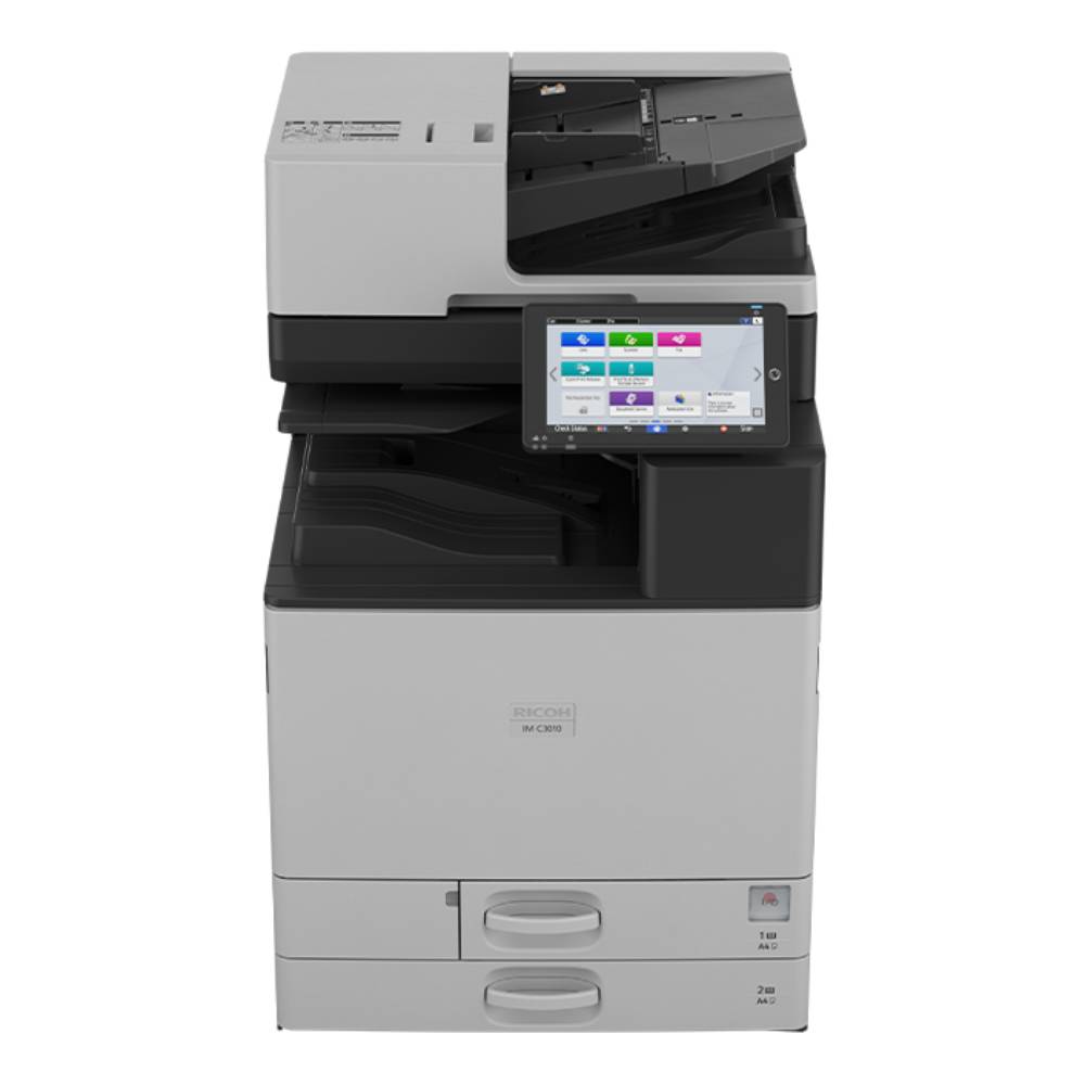 Ricoh IM C3010 Stampante Multifunzione A3 Colori 30ppm - Carrello con ruote e toner incluso NUOVA