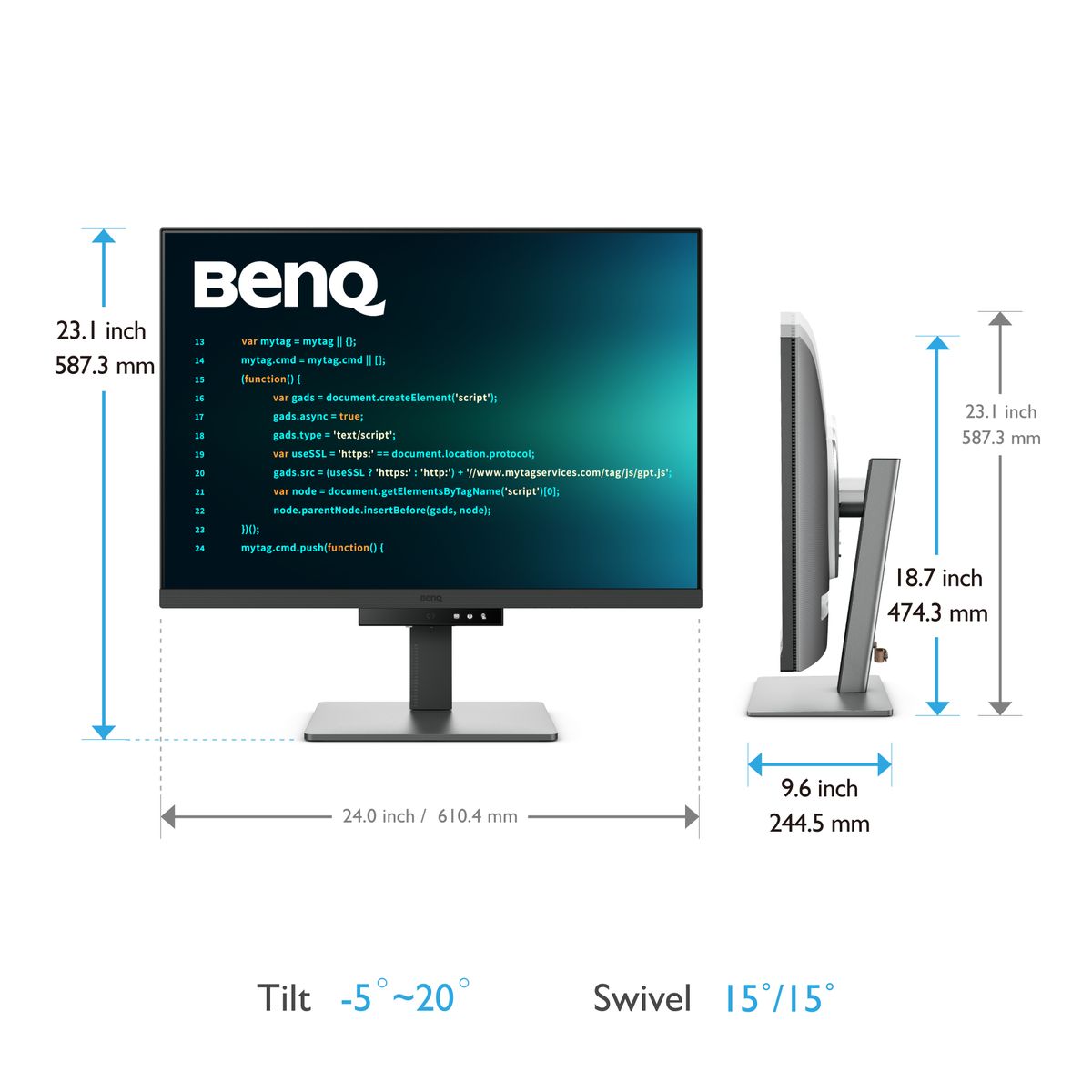 BenQ 28.2 IPS, 3:2, 3840X2560 95 P3 WIDE COLOR,350lum