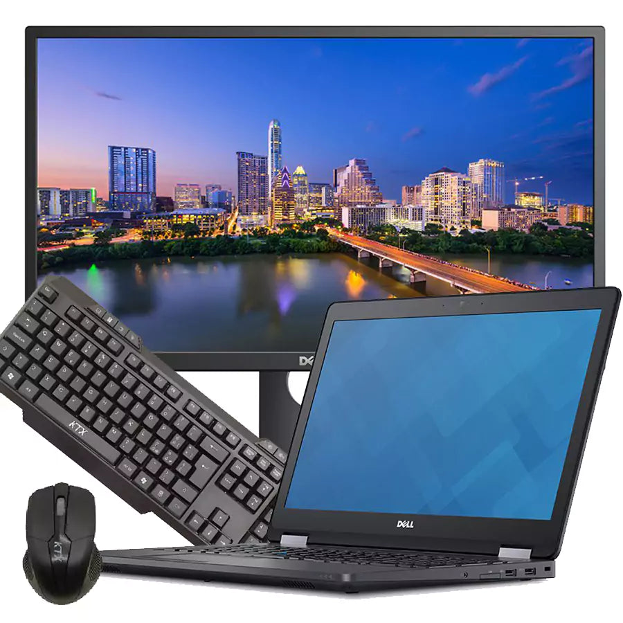 Bundle Dell Latitude E5570 + Monitor e Kit Mouse e Tastiera