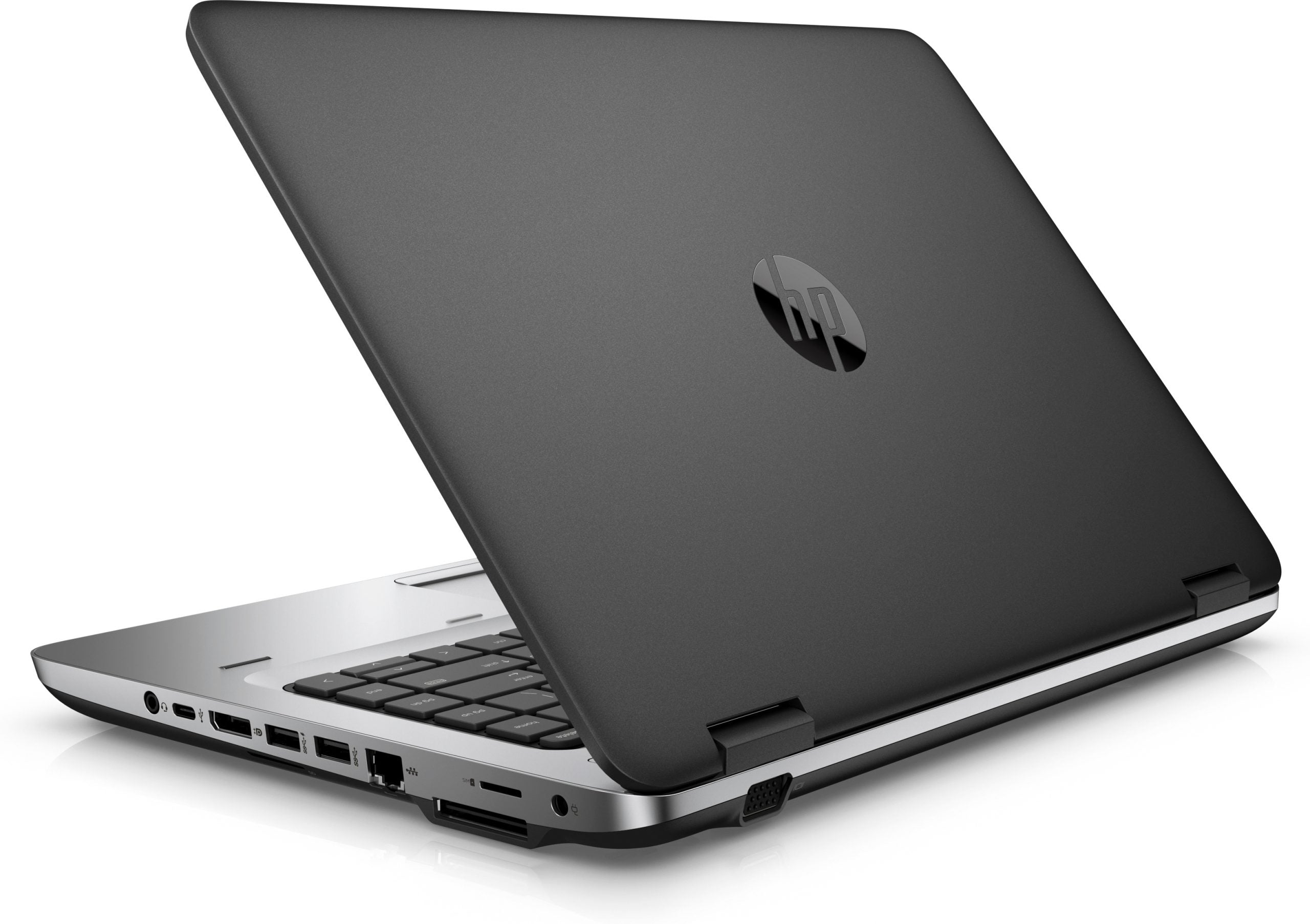 HP ProBook 645 G3 14″ HD-Notebook | AMD A6-8530B 2,3 GHz | SSD 256 GB | RAM 8 GB | Webcam-Tastatur ITA | HP D9Y32AA Dockingstation und kostenlose PC-Tasche | Windows 10 Pro