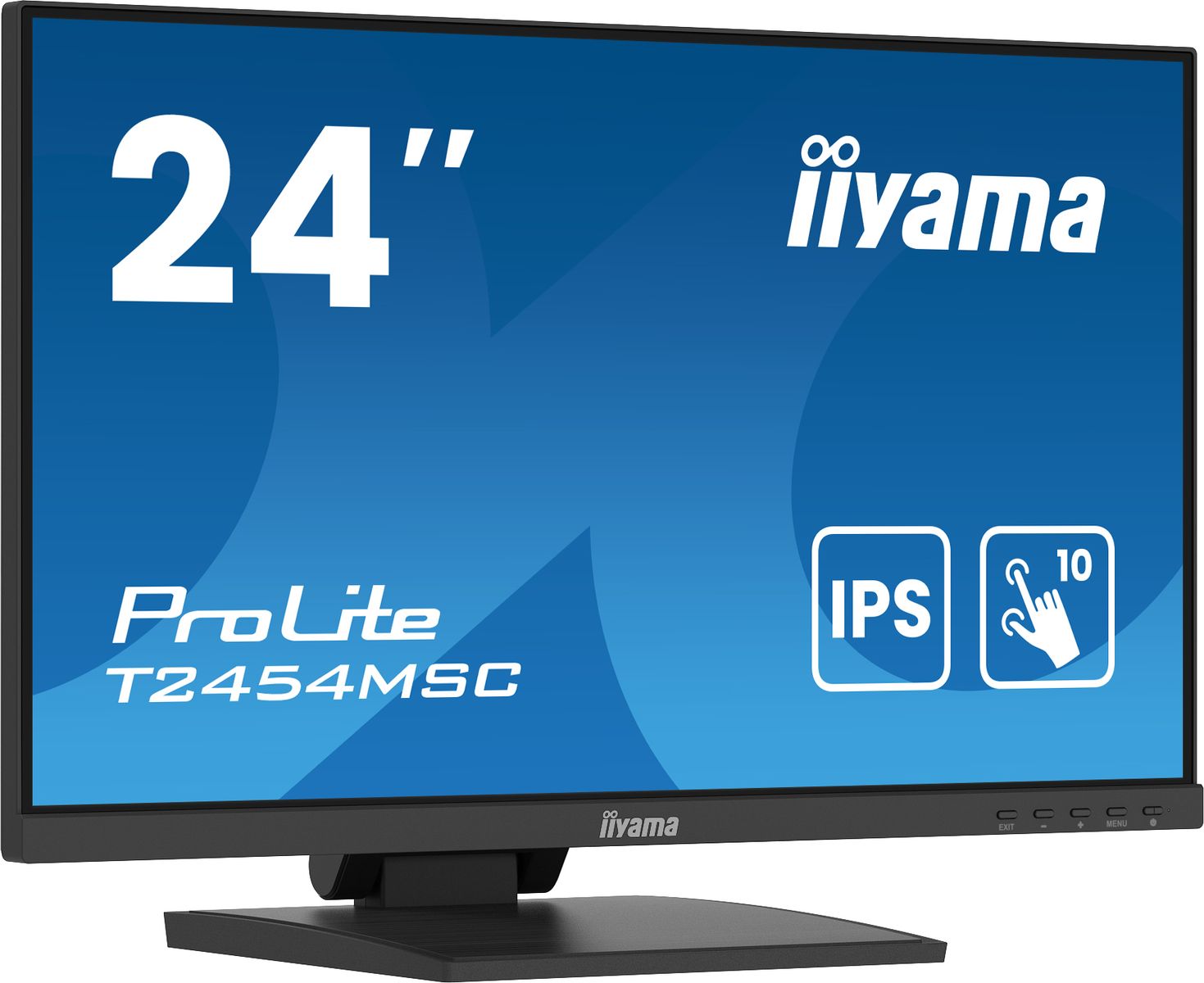 IIYAMA 24 PCAP 10P Touch, Anti Glare 1920x1080, IPS