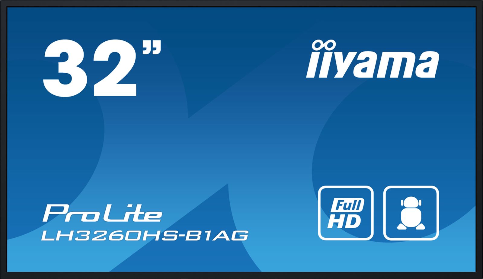 IIYAMA 32 1920x1080 500cd/m² LP 2x 10W 3x HDMI