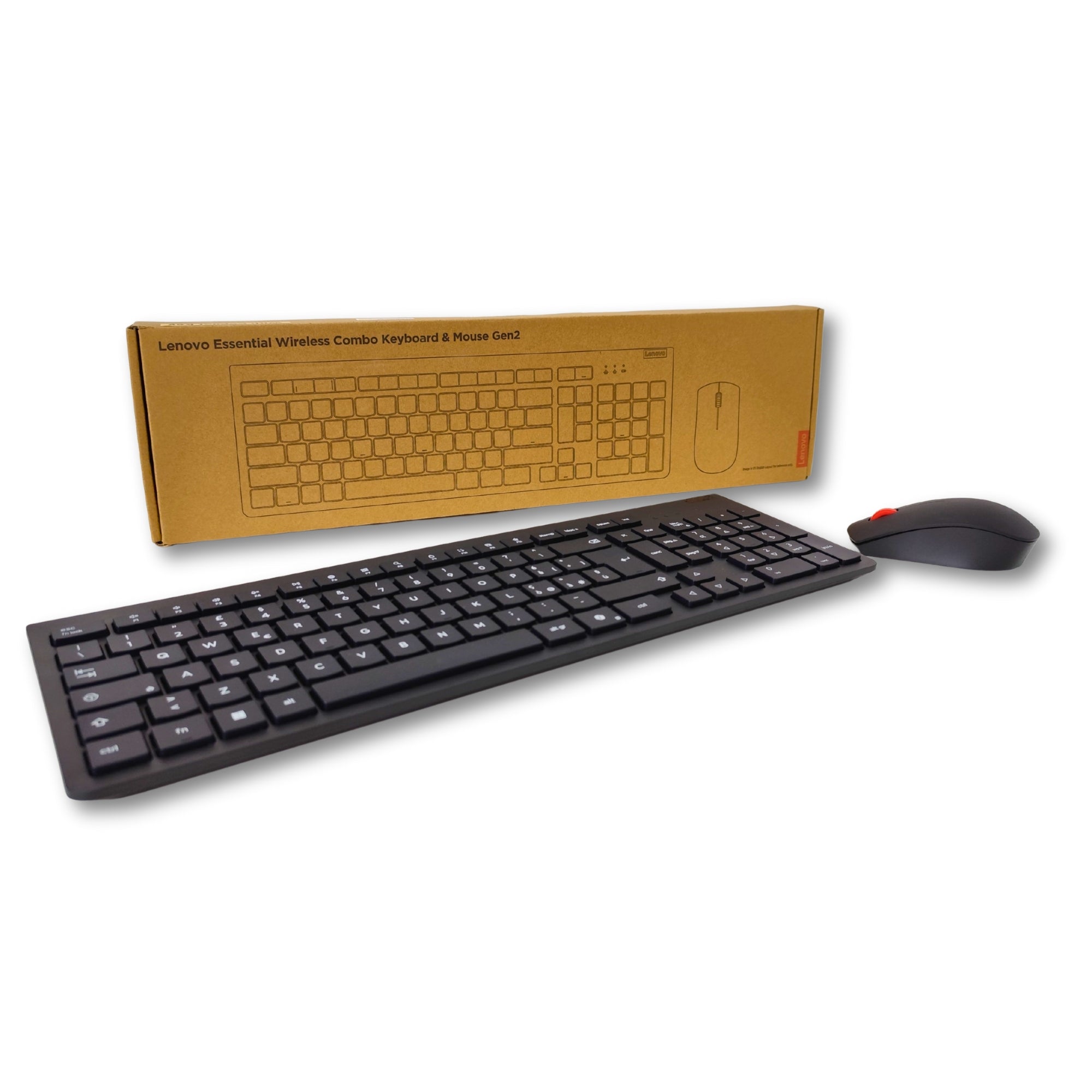 Lenovo Gen2 Wireless Italian Keyboard and Mouse Kit 