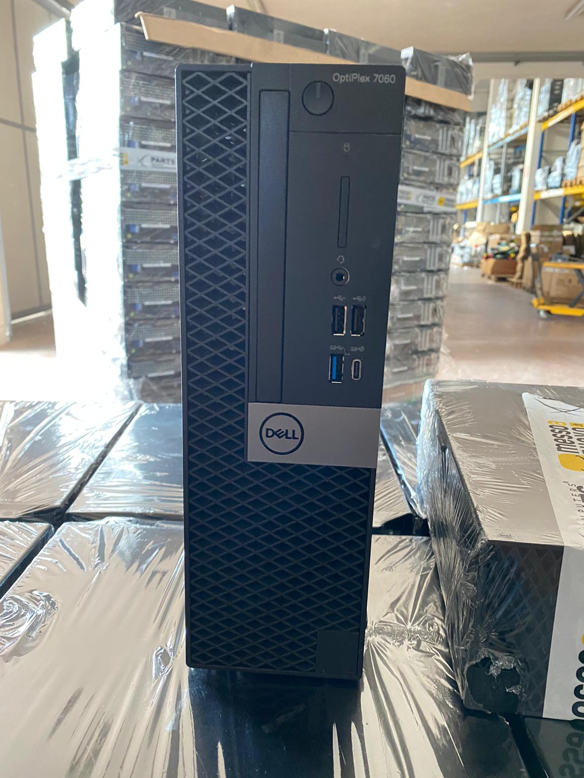 DELL OptiPlex 7060 Desktop SFF PC | Intel Core i7-8700 3.2Ghz |  Windows 11 Pro Il PC potente e compatto per ogni uso