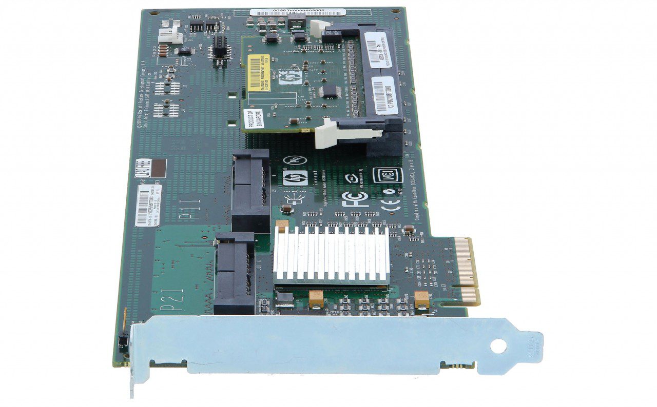 HP 412799 – 001 Smart Array E200 PCIe X4 SAS RAID controller card + 128 MB Cache
