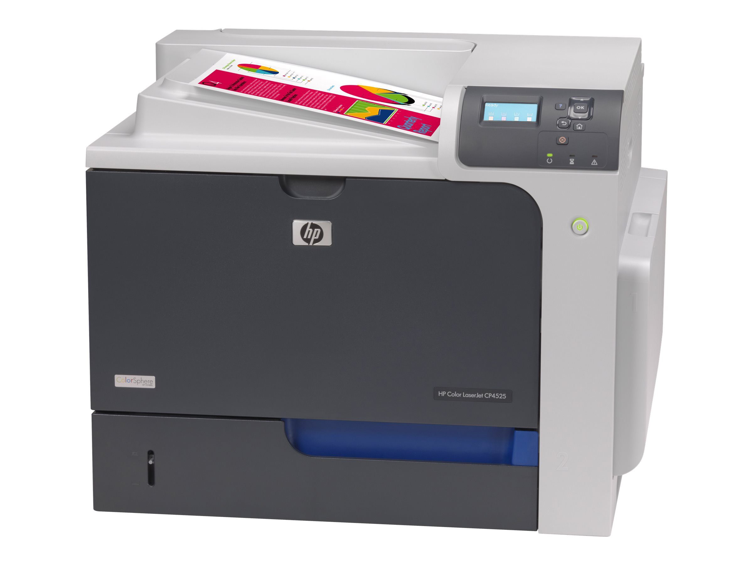 HP Color LaserJet cp4525dn cc494a cp4525 con Duplex LAN