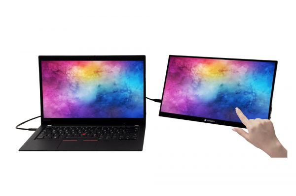 VERBATIM PMT-14 MONITOR PORTATILE TOUCH 14 FHD