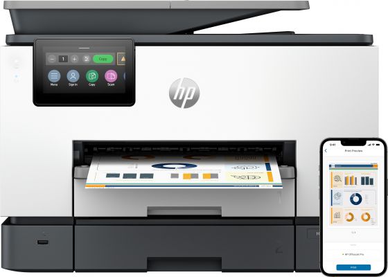 HP INC. OJ PRO 9130B MFP FAX 25/16PM ET/W ADF SCAN FR 500F