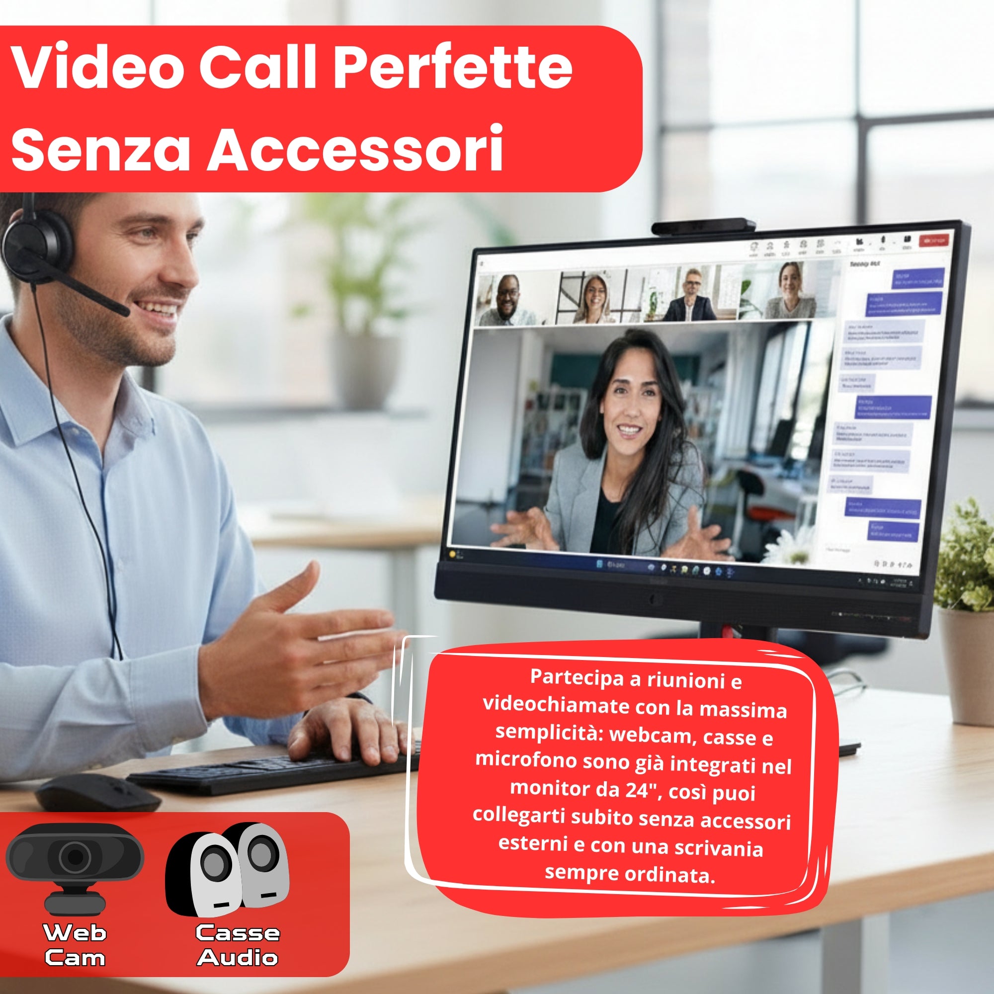 Bundle Lenovo ThinkCentre M80q Mini PC | Intel Core i5-10500T | 16GB RAM | 512GB SSD + Monitor 24" ThinkVision T24v Windows 11