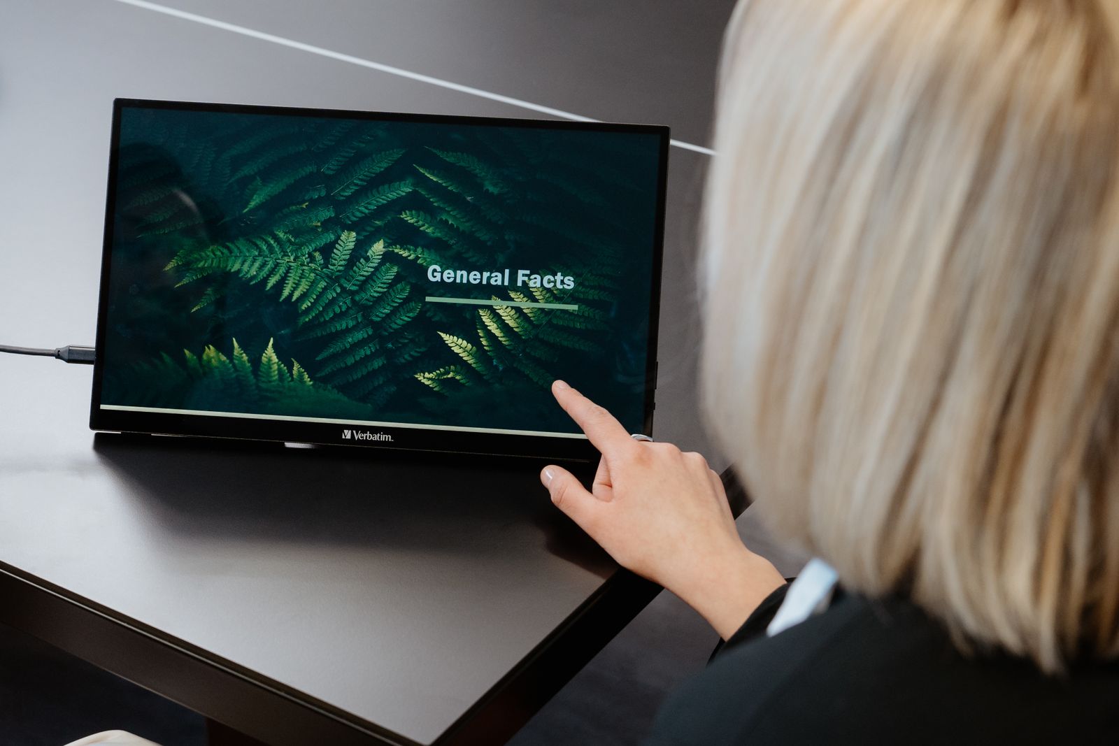 VERBATIM PMT-15 MONITOR PORTATILE TOUCH 15.6 FHD