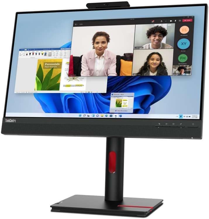 Lenovo ThinkCentre TIO24 Touch 24″ | Intel Core i5‑10400T | WebCam Casse Audio FreeDOS Monitor NUOVO