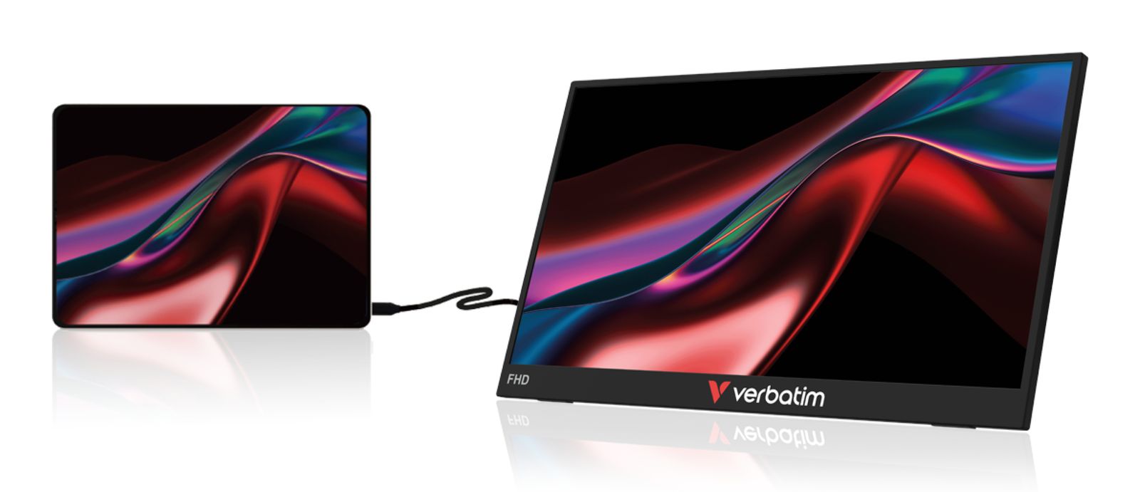 Verbatim PORTABLE 14 FHD TOUCH MONITOR LIGHT