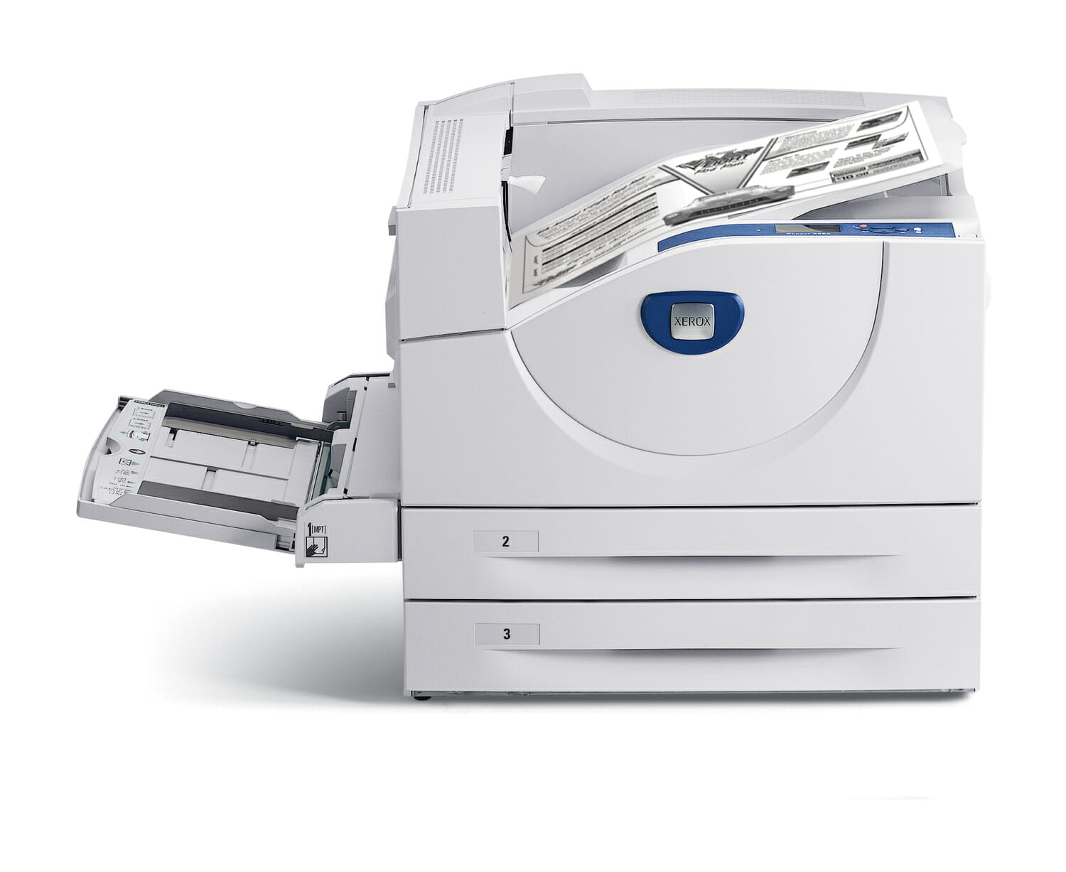 Xerox Phaser 5550 Schwarzweiß-Laserdrucker S/W A3 50 Seiten pro Minute, Netzwerk