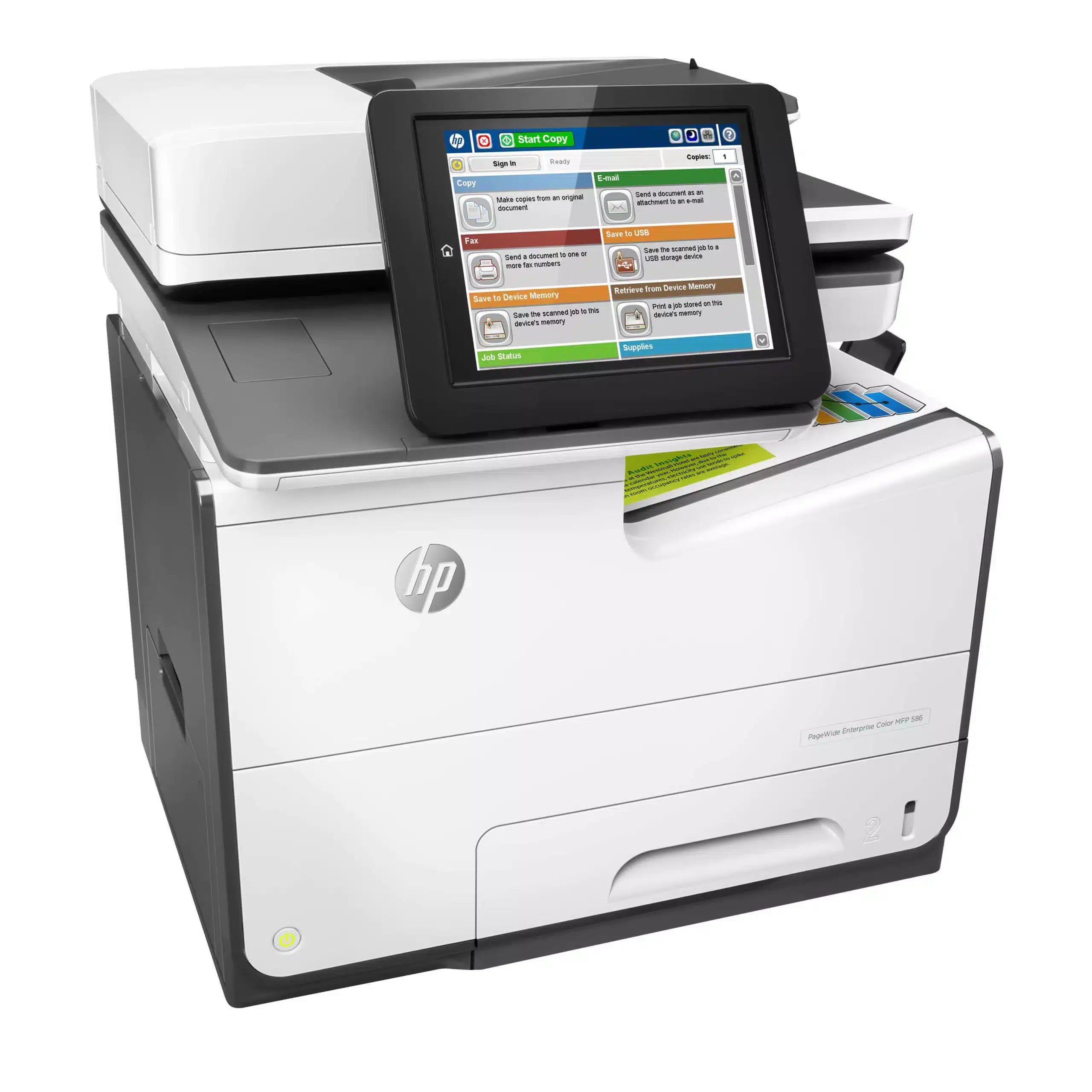 HP PageWide Enterprise Color Flow MFP 586