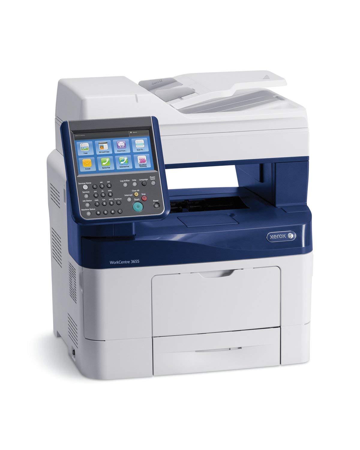 Xerox Work Centre 3655 Multifunzione LASER BIANCO E NERO A4 45ppm 1200 x 1200 Rete Duplex Fronte/Retro