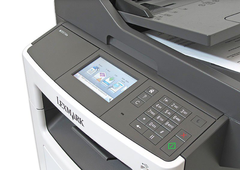 Lexmark MX511de Laser-Monochrom-Multifunktionsgerät, 42 Seiten pro Minute, Duplex-LAN