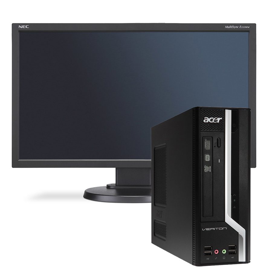 Acer Veriton X X4610G + Nec E233WM