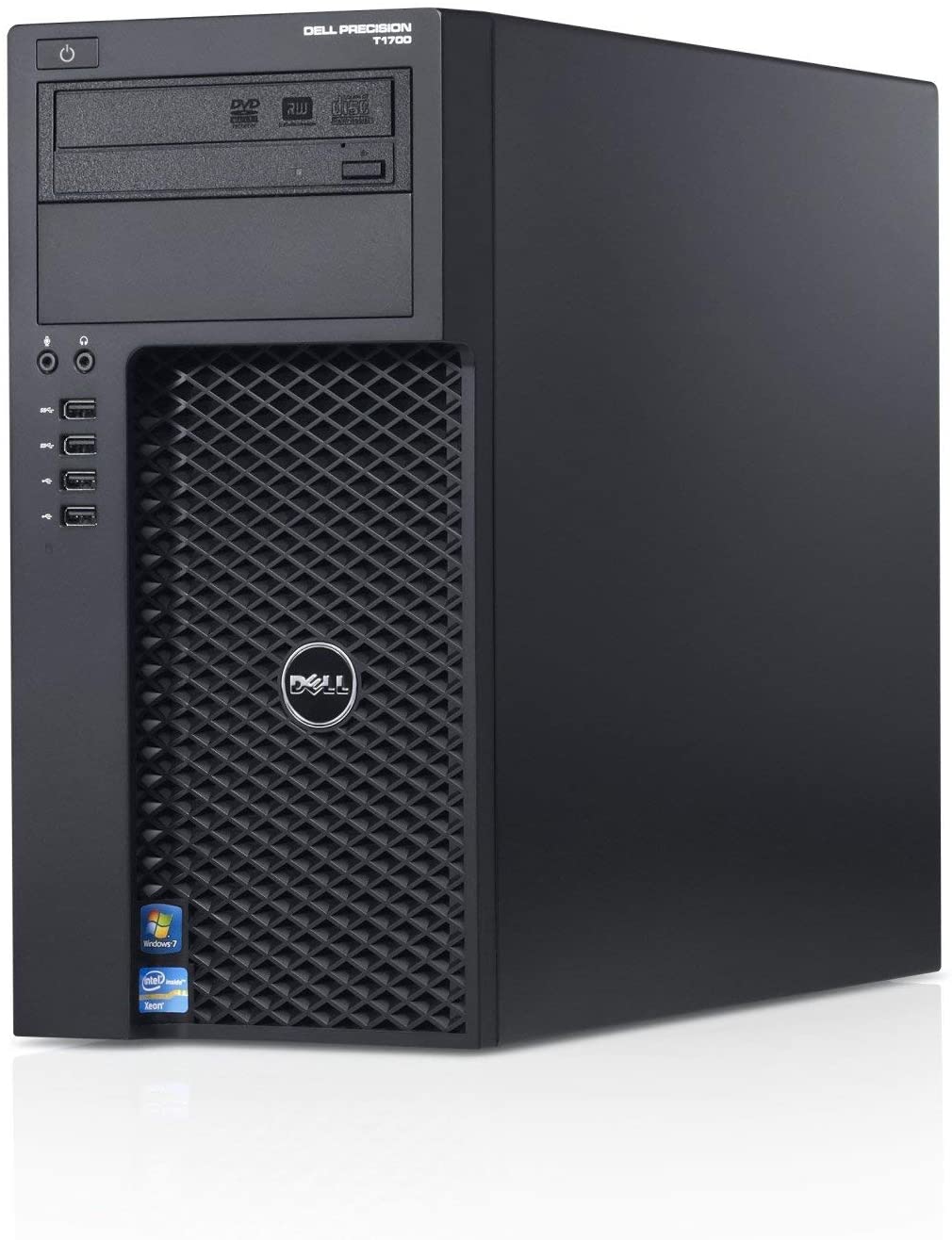 Dell Precision WORKSTATION T1700 Bundle | Intel Core i7-4770 3.4Ghz | Ram 16Gb | SSD 480Gb | Nvidia Quadro NVS 300/310 | AOC I2475PXQU LED IPS Monitor 23.8″ 1920×1080 Pixels Full HD | Wired Mouse and Keyboard Kit