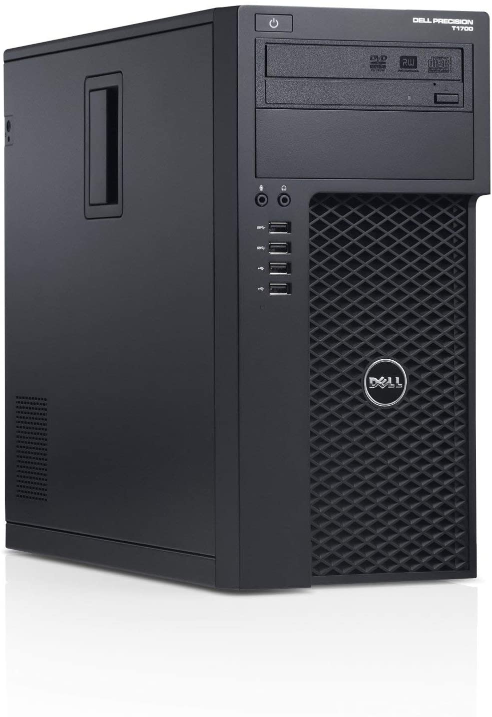 Dell Precision WORKSTATION T1700 Bundle | Intel Core i7-4770 3.4Ghz | Ram 16Gb | SSD 480Gb | Nvidia Quadro NVS 300/310 | AOC I2475PXQU LED IPS Monitor 23.8″ 1920×1080 Pixels Full HD | Wired Mouse and Keyboard Kit